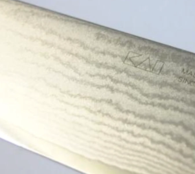 SEKI MAGOROKU Japanese Chef Knife Nakiri 165mm KAI AE5206 Damascus Made in Japan - Image 2 of 4