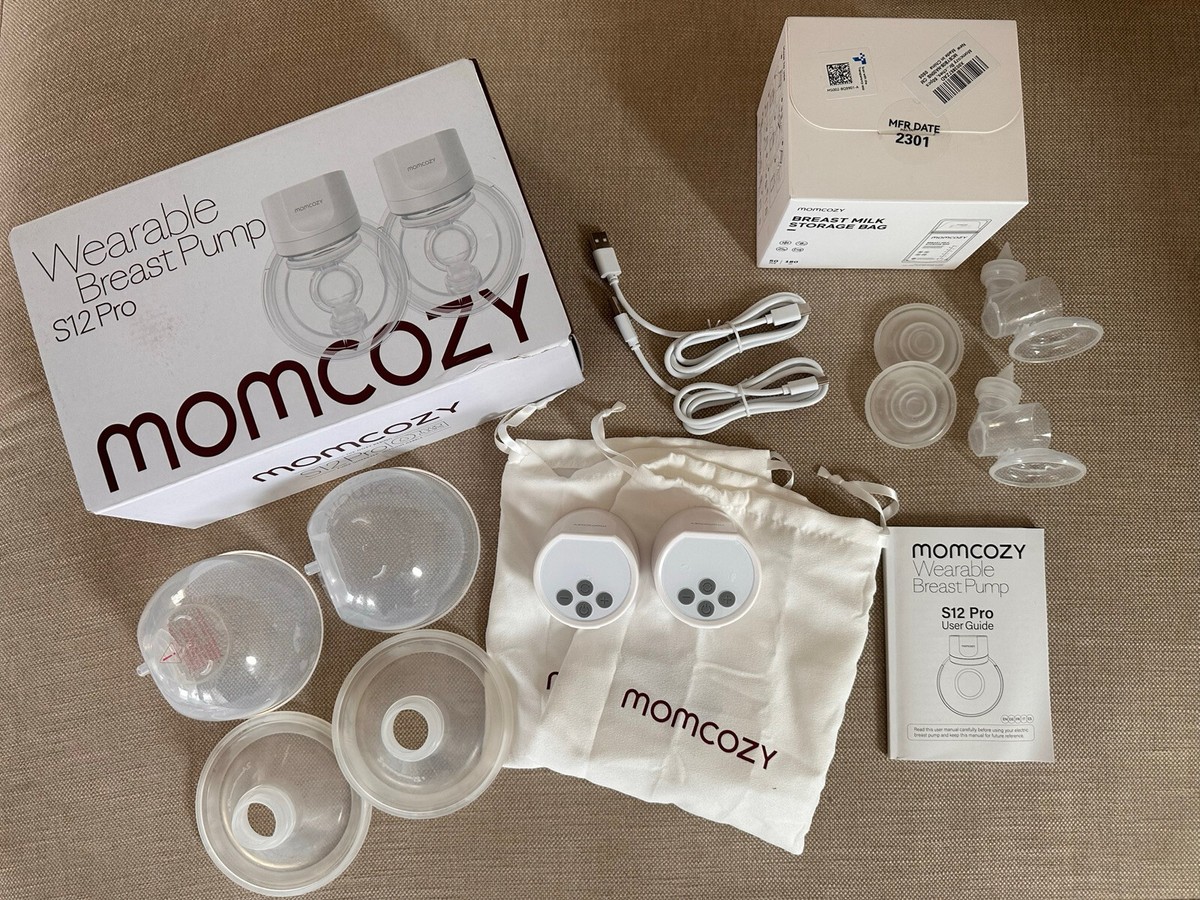 ミルク Breast Pump Momcozy s12pro never used Momcozy S12 Pro Electric Breast Pump Hands Free, Wearable