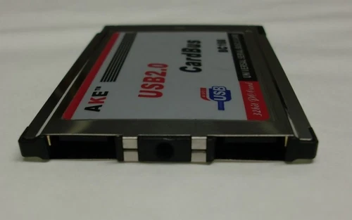 2-fach USB 2.0 PCMCIA (PC Card) SLIM VERSION #h824