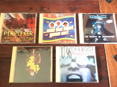 90s Dance EuroDance [5 CD Alben] U96 A Capella SNAP Scooter Perplexer