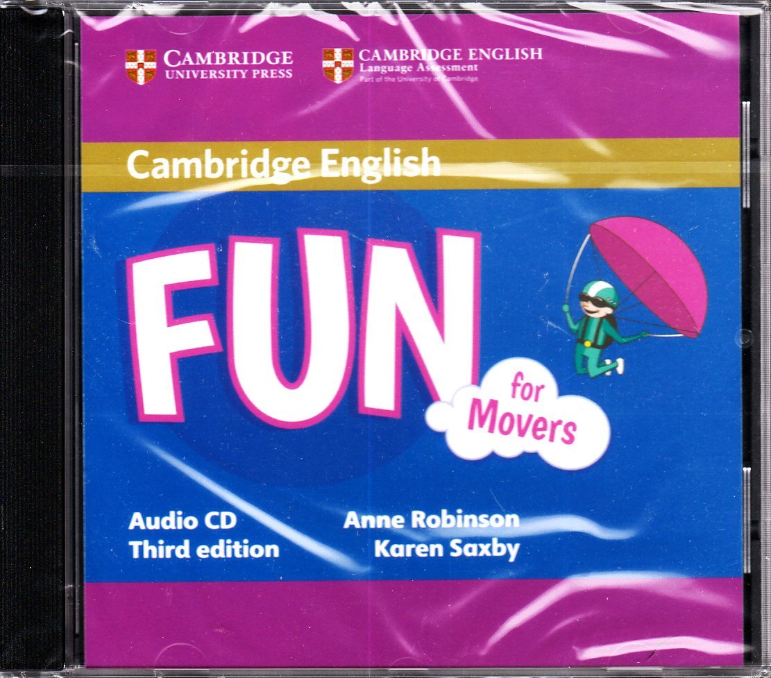 Cambridge English FUN FOR MOVERS Audio CD Third Edition 2015 @NEW & SEALED@