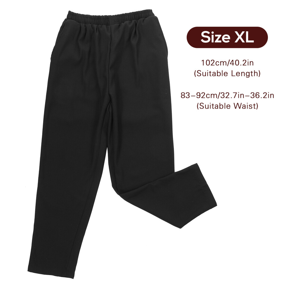 3pcs A Pair of Chef's Workwear Durable Trousers Breathable Material