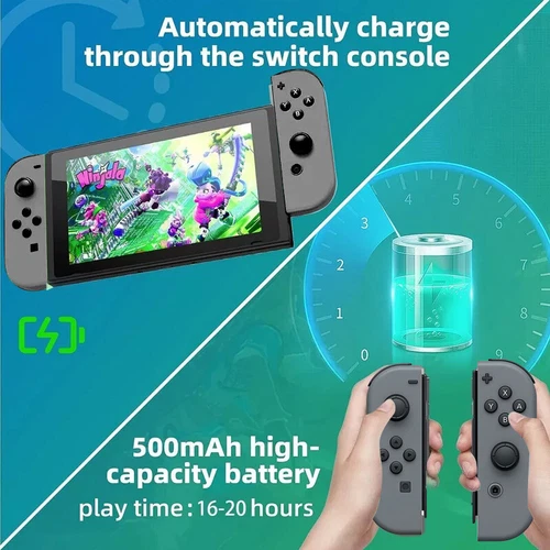 For Nintendo Switch ODM Joy Con Controller - Left & Right Joy-Con Gamepad NEW - Picture 5 of 11