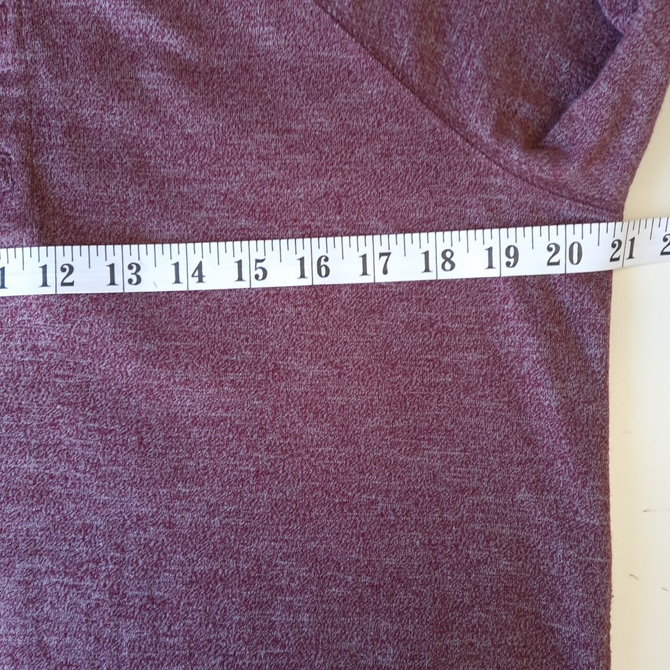 Vans Off The Wall Van Doren Hoodie 3Button Sweatshirt Cotton Men Sz