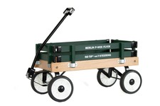 BERLIN FLYER PEE WEE WAGON - HUNTER GREEN Child Kids Pull Wagon MADE in the USA