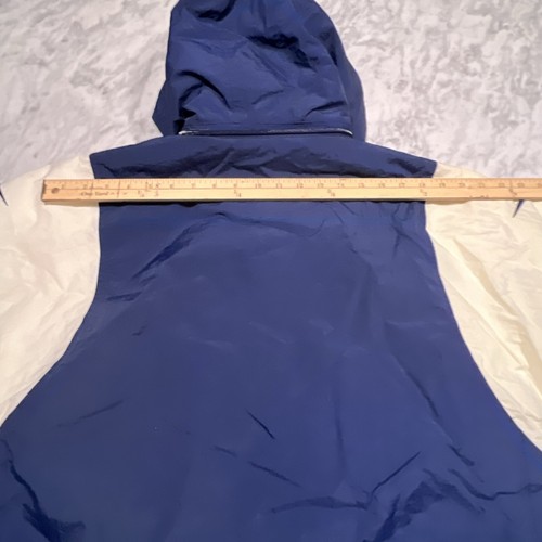 Vintage Nike Puffer Jacket Youth Size XL (18-20) Half Zip Removable Hood Swoosh - Picture 10 of 18