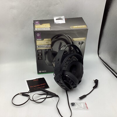 Plantronics - RIG 500 PRO HX Gaming Headset for Xbox One - Black 