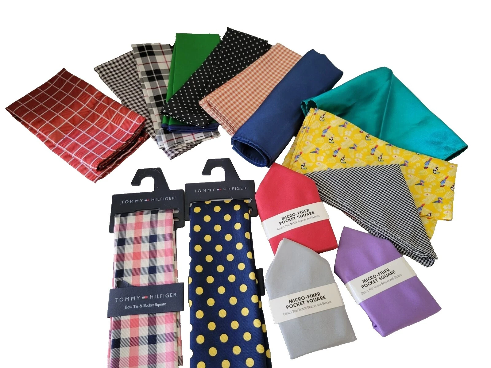 Pañuelos Para Hombres Con Patrón Tommy Hilfiger