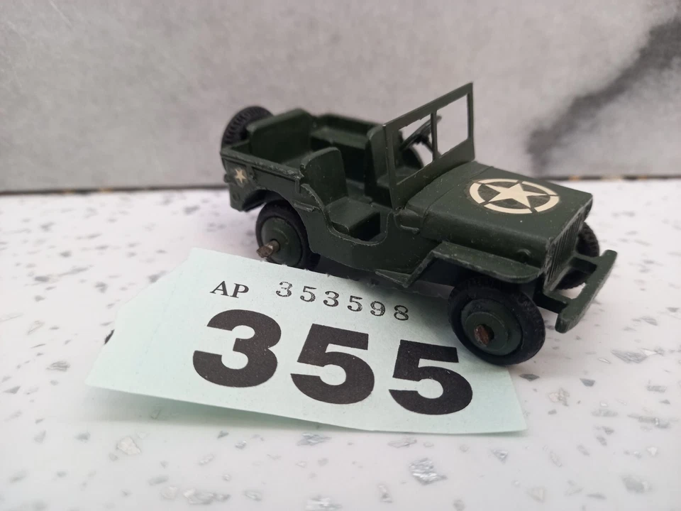 Dinky 153A US ARMY JEEP Original unboxed good condition - Image 2 of 4