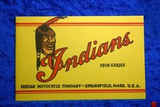 Indians Series 1928 Big Chief Prospekt (M0084) FAKSIMILE Archiv Verlag