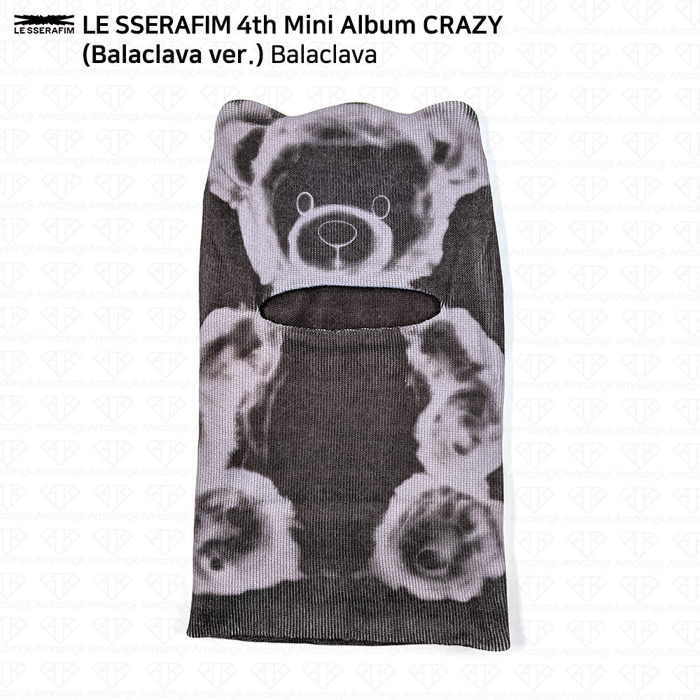 LE SSERAFIM CRAZY balaclava 購入特典 チェウォン LE SSERAFIM CHAEWON CRAZY Balaclava ver. Photocard PC