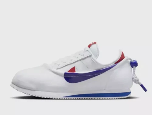 Size 9.5 - Nike CLOT x Cortez White/Game Royal University Red