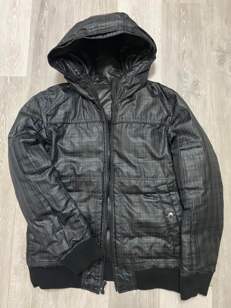 Burberry Reversible Down Jacket size M color Black fashion outer