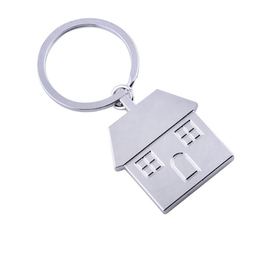 House Shape Keychains Fashion Creative Key Rings Nice Gift For Lovers