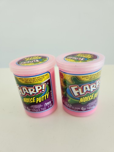FLARP Noise Putty 2 Pack Fart Slime Super Soft Pink Toy Kids Entertainment