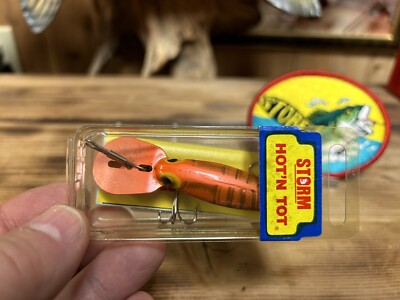 Leurre De Pêche Vintage Storm Hot N Tot H23 – Grenouille, Boîte D'origine, USA