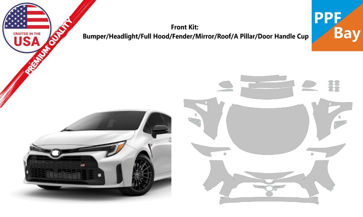 Partial Hood Fender & Mirror Kit | TOYOTA COROLLA HATCHBACK 2020 Partial Hood Fender & Mirror Kit | TOYOTA COROLLA HATCHBACK 2020