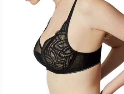 Maison LeJaby 278249 Women's Grace Underwire bra, Black, 38DD