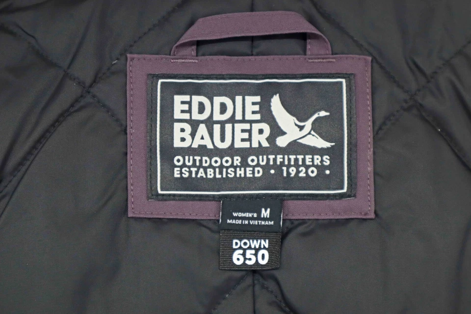 Abrigo parka para mujer Eddie Bauer resistente a la intemperie Olympian Down Stadium Foto 4 de 4