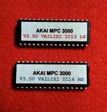 Akai MPC 3000 OS 3.50 Vailixi Operating System EPROM Upgrade SET