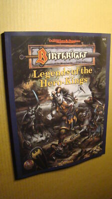 BIRTHRIGHT - LEGENDS OF THE HERO KINGS *NEW VF/NM 9.0* DUNGEONS DRAGONS MODULE