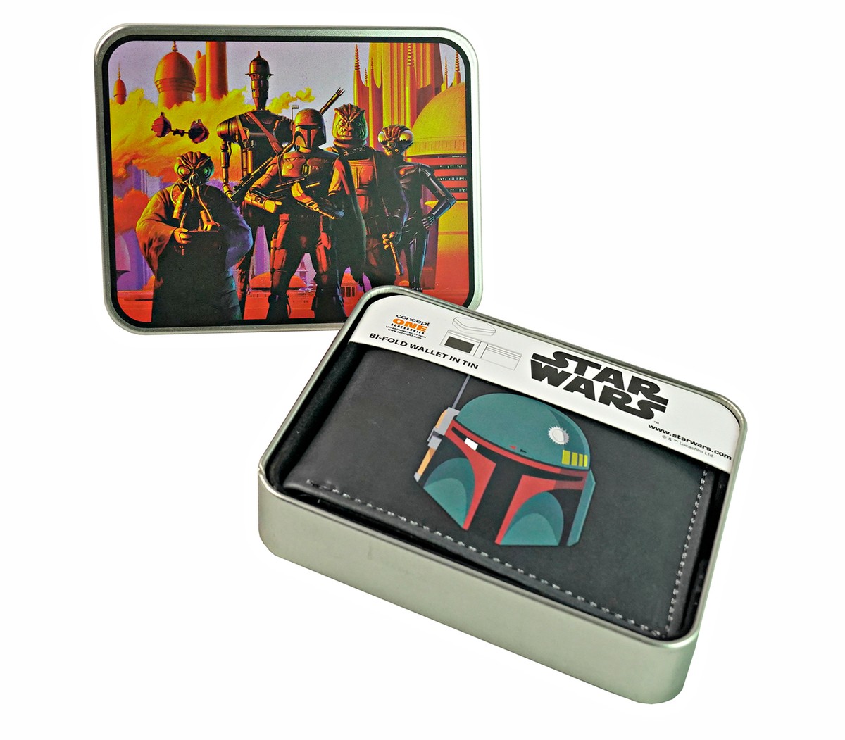 ⭐︎⭐︎⭐︎ Star Wars Boba Fett Helmet Wallet W/ Decorative Case | eBay