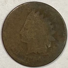 1864 Bronze Indian Head Cent Almost Good AG Coin #15719