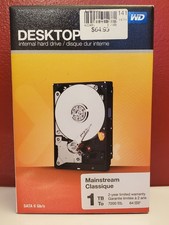WD Blue 1TB 3.5 Inch Desktop Internal Hard Drive WDBH2D0010HNC-NRSN NEW IN BOX