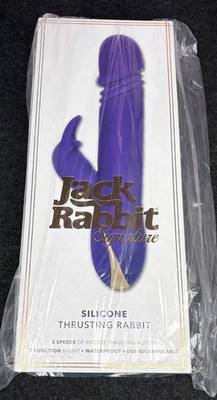 Calexotics Jack Rabbit Signature Trusting Rabbit Waterproof Vibrator Purple