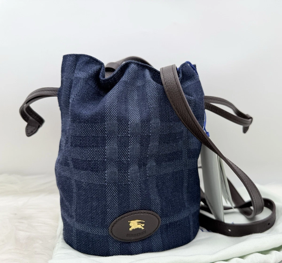 Burberry Denim Exterior Bags & Handbags for Women for sale | eBay