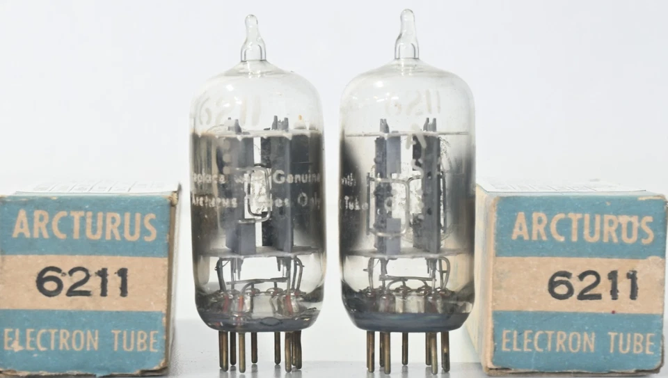 6211 ARCTURUS  nos tube UNited States preamp test strong balanced - Image 2 of 4