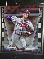 JOHN SMOLTZ 2018 TOPPS SALUTE LEGENDS #TS-30 BLACK PARALLEL 173/299