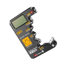 Digital Battery Tester For 9V Block AA AAA 1.5V 3V Lithium CR2032 Portable