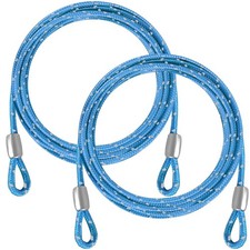 0.13IN Security Steel Cable 4/6/10/15FT Lengths Bike Lock Cable, Cable Rope, ...
