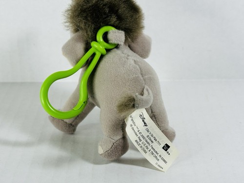 Disney Jungle Book Hasbro Clip n Go Pals 2002 Hathi Junior Elephant Mini Plush - Picture 4 of 4