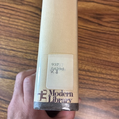 the DECLINE & and FALL of the ROMAN EMPIRE edward gibbon VOLUME III 3 ex-library - Picture 4 of 24