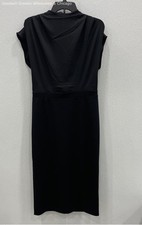 NWT Express Women Black Back Zip Dress Medium
