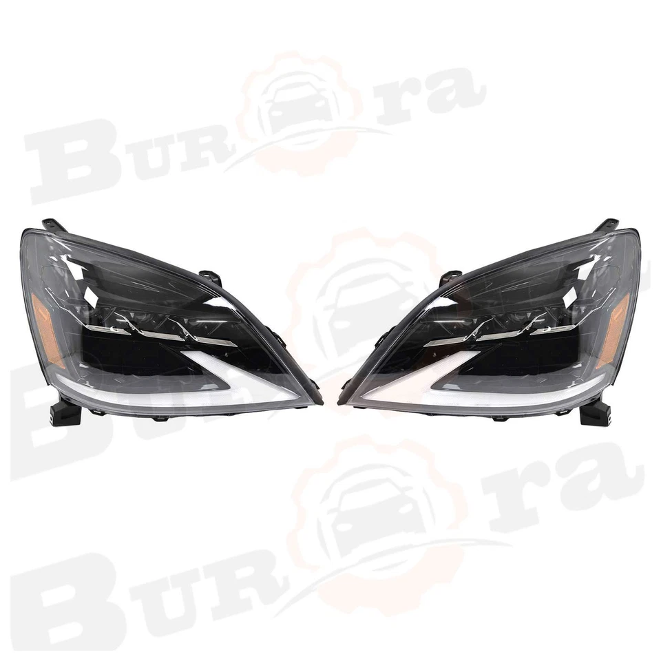 Светодиодные фары в сборе левая + правая для Lexus GX470 2003-2009 последовательные - Изображение 3 из 4