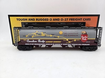 MTH Rail King 30-75709 Canadian Pacific 4-Bay Cylindrical MAP Hopper Car - NEW