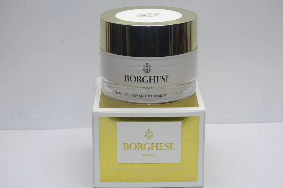 Borghese Radiante renovar y restaurar crema de noche 1 oz Foto 2 de 2