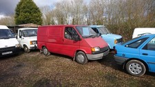 classic vans ford escort x3 and transit mk3 ,leyland sherpa , commer bantam ,