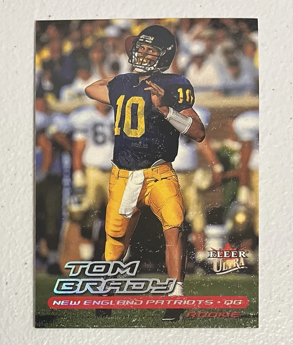 Fleer Tom Brady Football Rookie ungraded Sports Trading Cards & Accessories  for sale | eBay