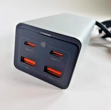 Baseus USB C Charger PowerCombo On 100W Power Strip 4 USB Ports