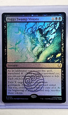 MTG Magic The Gathering Avatar The Last Airbender Foil #102 Foggy Swamp Visions