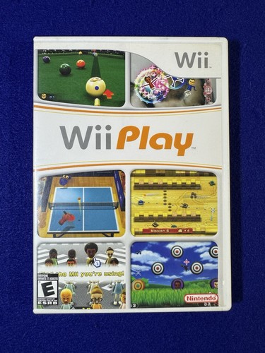 Wii Sports (Nintendo Wii, 2006) - Disc Only w Bonus Wii Play CIB - Picture 3 of 6