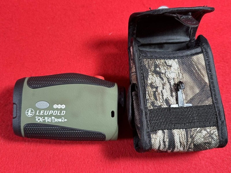 Leupold RX-Full Draw 2 Gen 2 w/ DNA Laser RangeFinder + Camo Case LR2CC06814