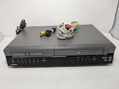 CineVision DVR1000 VCR DVD Player/VHS Recorder Combo RCA Cable Fully Tested