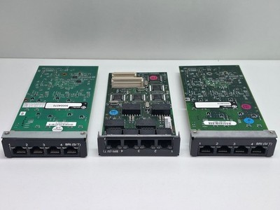 3x Mitel 50004070 Quad BRI (S/T) MMC 3300 Controller, UNGEPRÜFT!  BLITZBEREIT 