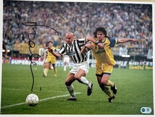 Gianluca Vialli signed 16x12 Juve large photo COA RACC Trusted Seller ACGCert