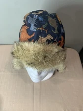 The Children Place Toddler Boy Dinosaur Trapper Hat Toddle Size Small